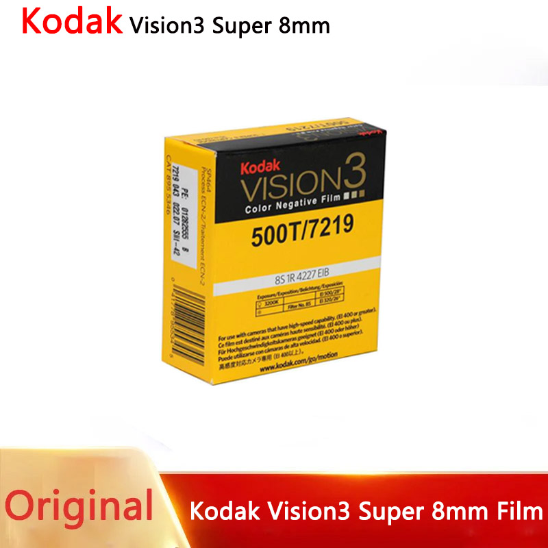 Instant Film Pack - Film classico Kodak Vision3 Super 8mm