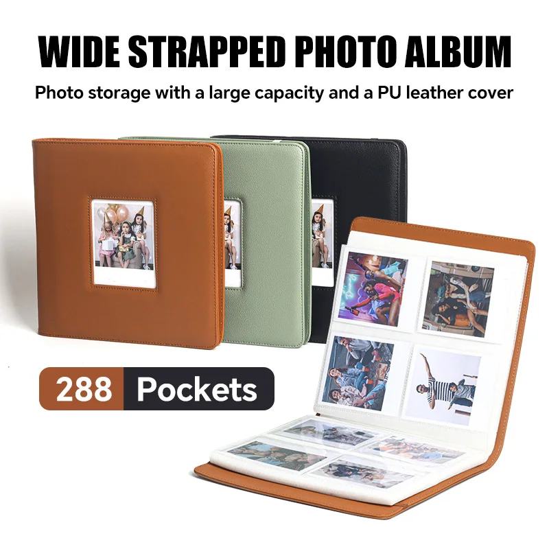 Polaroid Photo Album - Album fotografico istantaneo grande con 288
