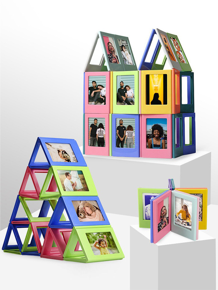 Instant Film Pack - Confezione da 5 cornici magnetiche per