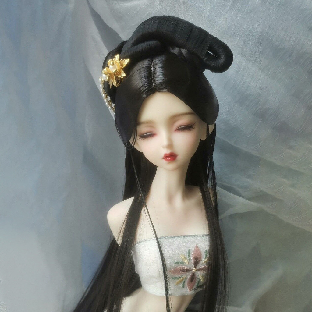 Vintage Collectible And Vintage Dolls - 1/4 1/3 BJD Parrucche per bambole