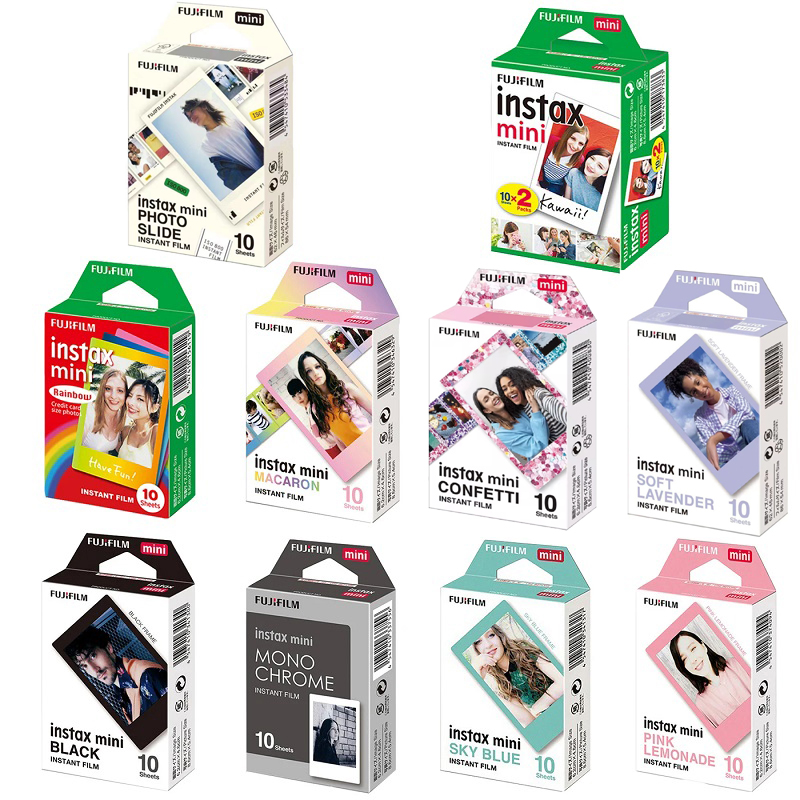 Instant Film Pack - 10 fogli di carta fotografica Fujifilm