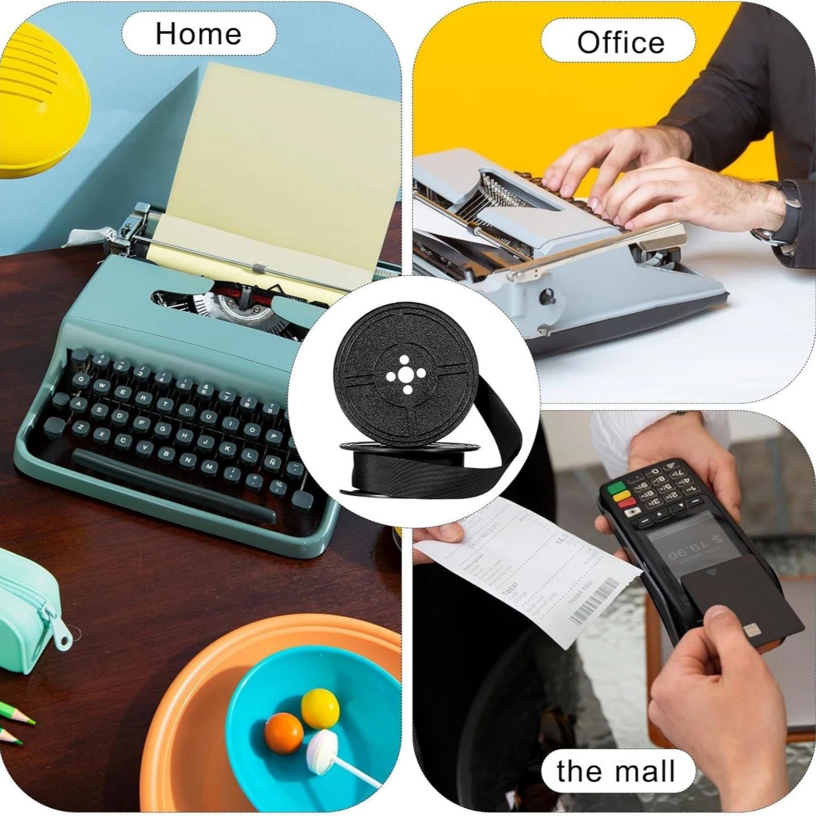 2 rotoli di nastro universale  - Typewriter Ribbon Roll recensione e prezzo