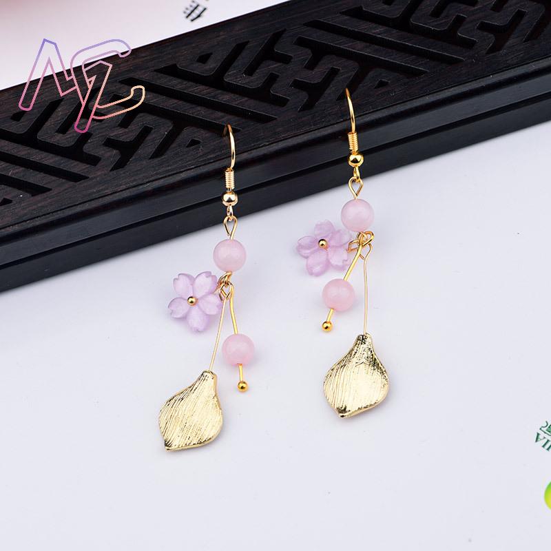 Orecchini con fiori di giada n - Vintage Item recensione e prezzo