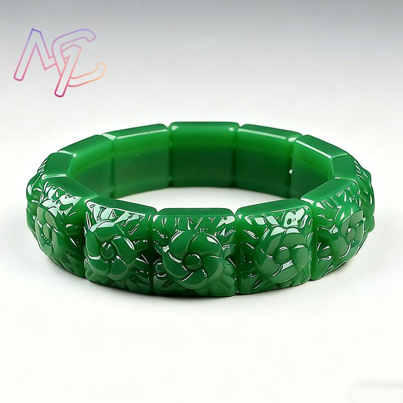 Bracciale con fiore di giada r - Vintage Item recensione e prezzo