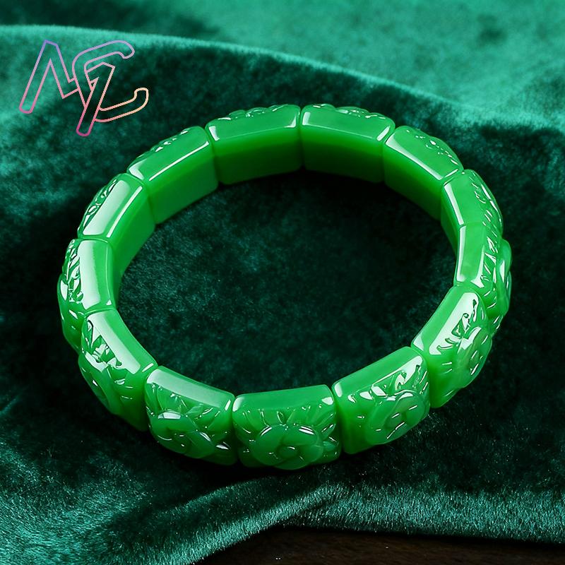 Bracciale con fiore di giada r - Vintage Item recensione e prezzo