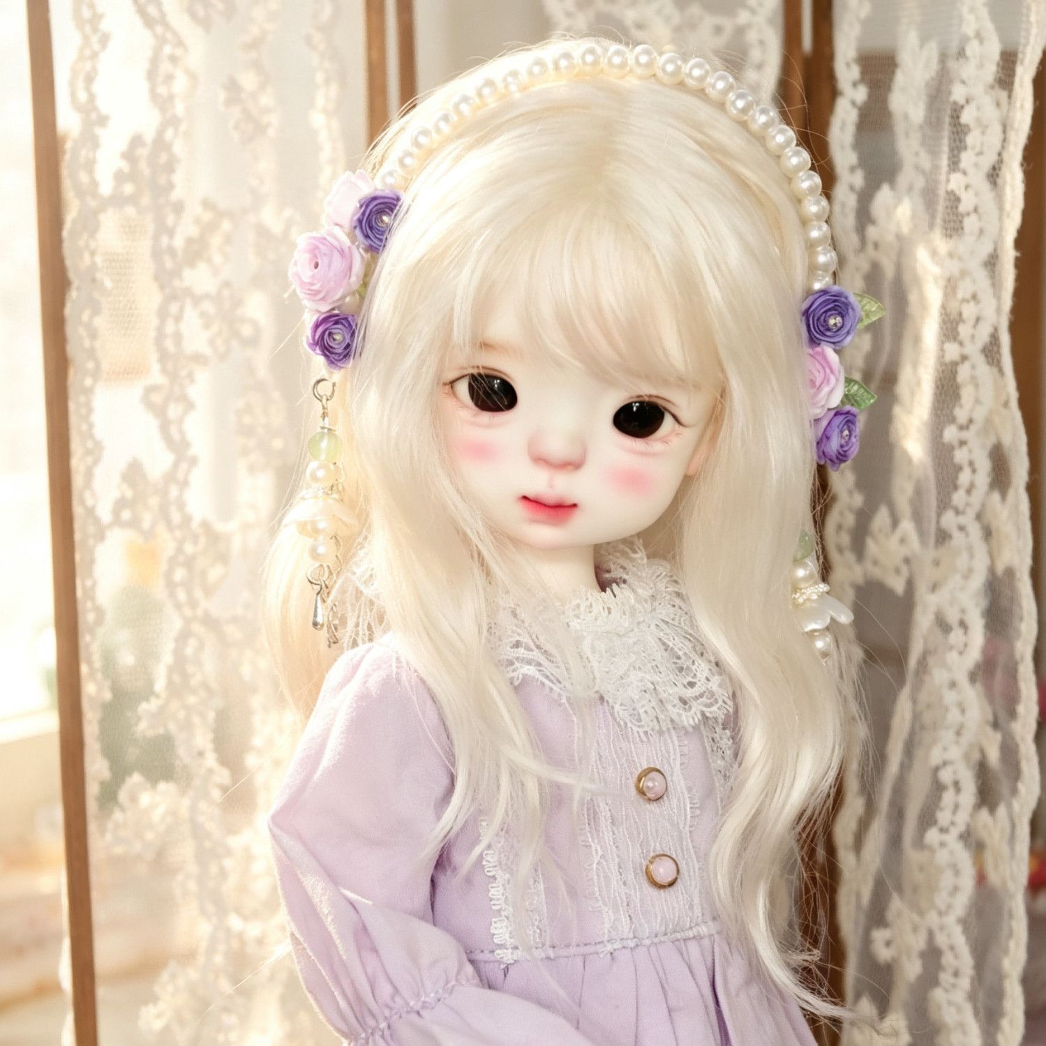 Fascia per capelli con fiori d - Vintage Collectible And Vintage Dolls recensione e prezzo