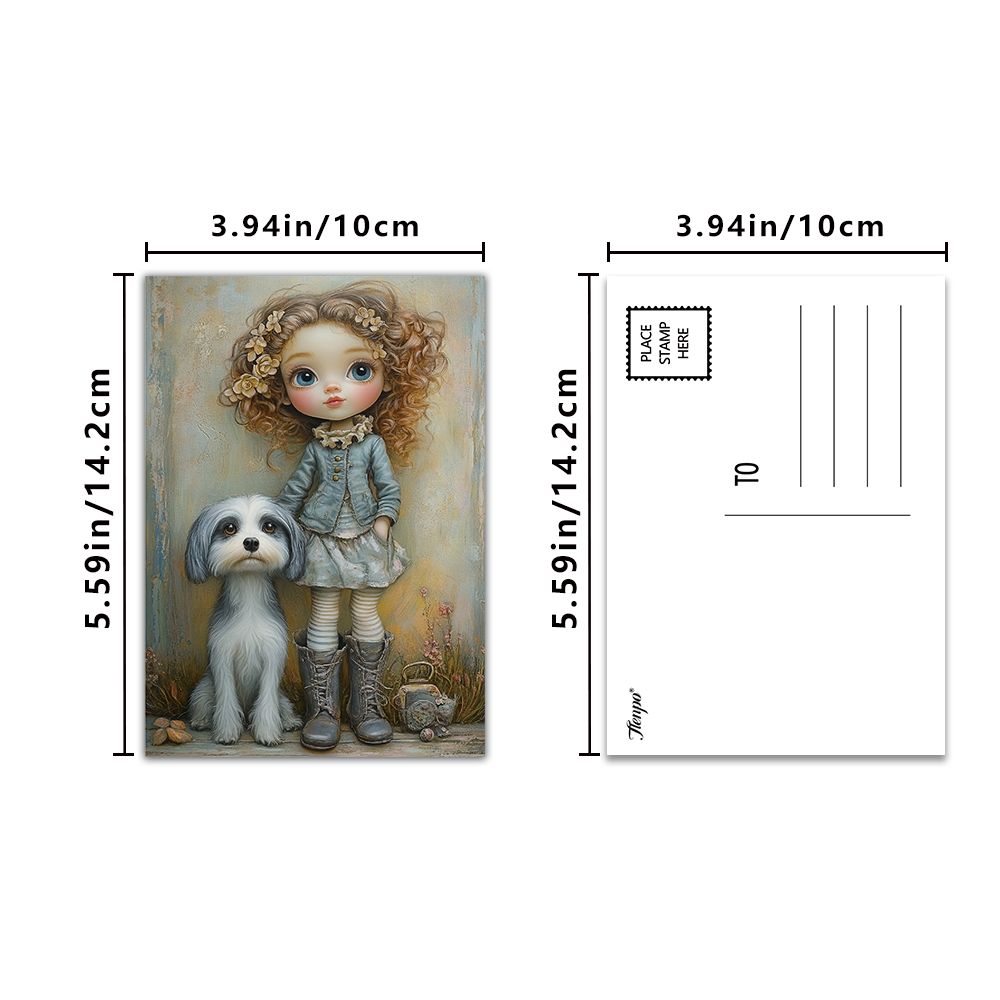 Cartoline per bambole carine v - Vintage Collectible And Vintage Dolls recensione e prezzo